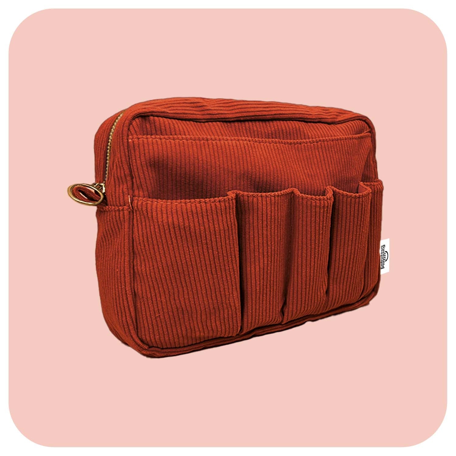 Bits and Bobs Bag in Autumn Corduroy