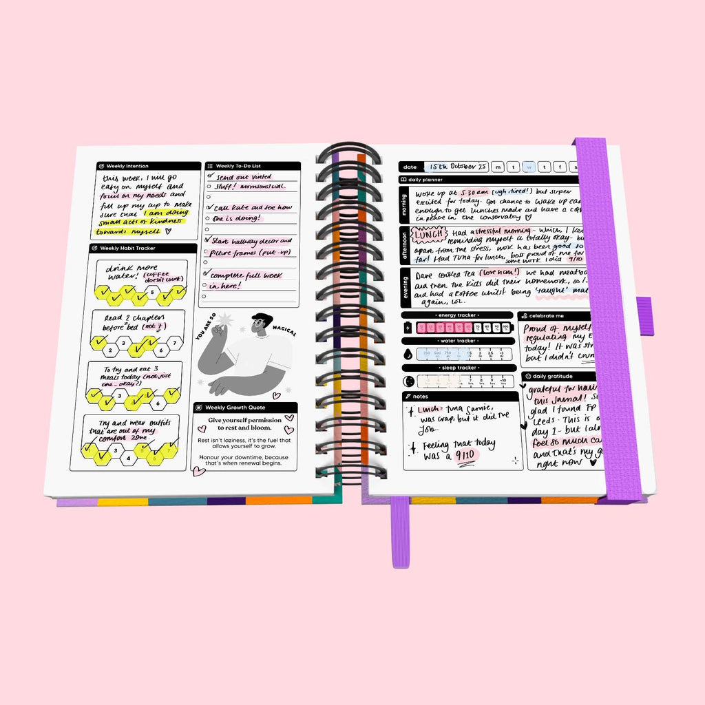 Health and Wellness Spiral Journal
