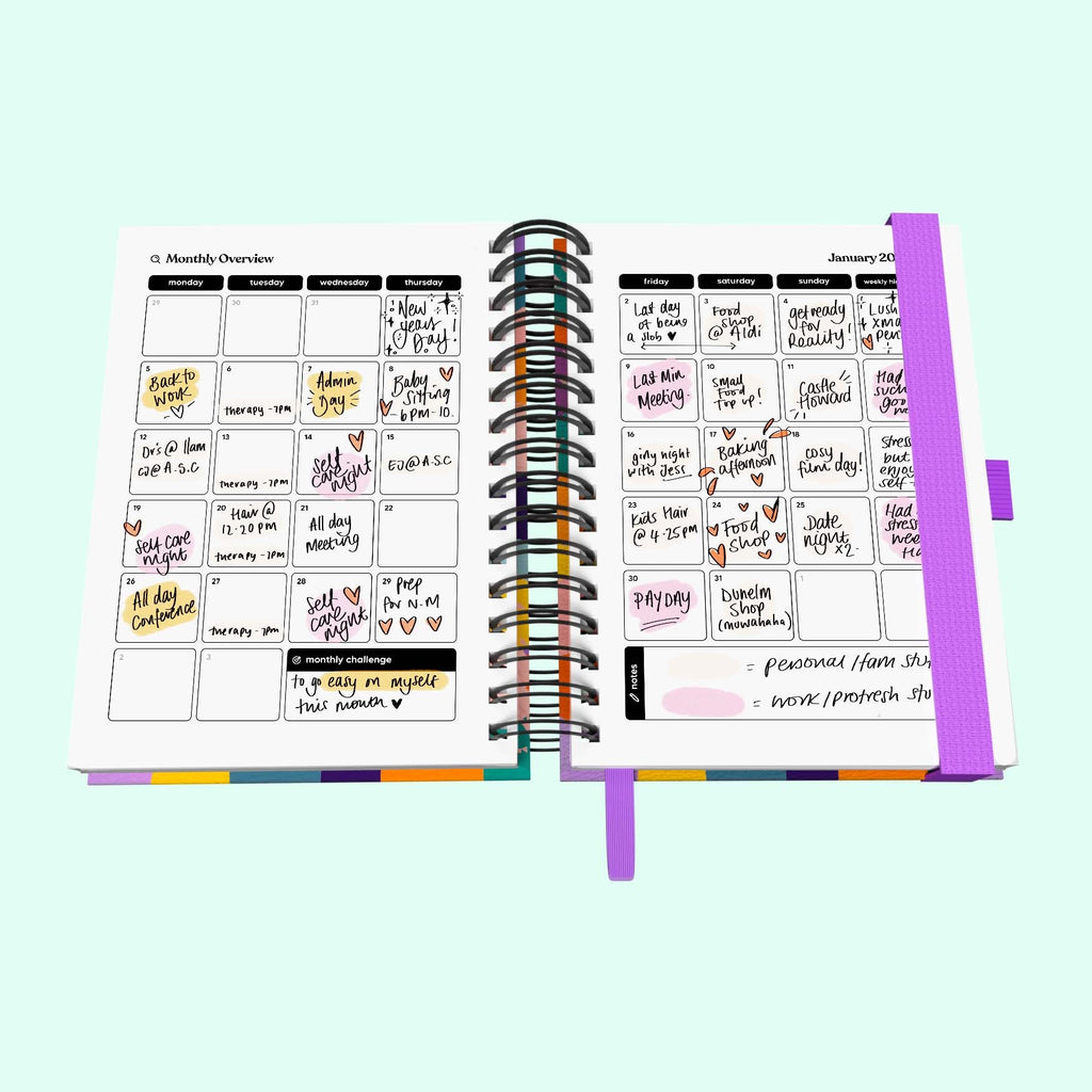 Daily 2026 Spiral Journal with Dated Pages