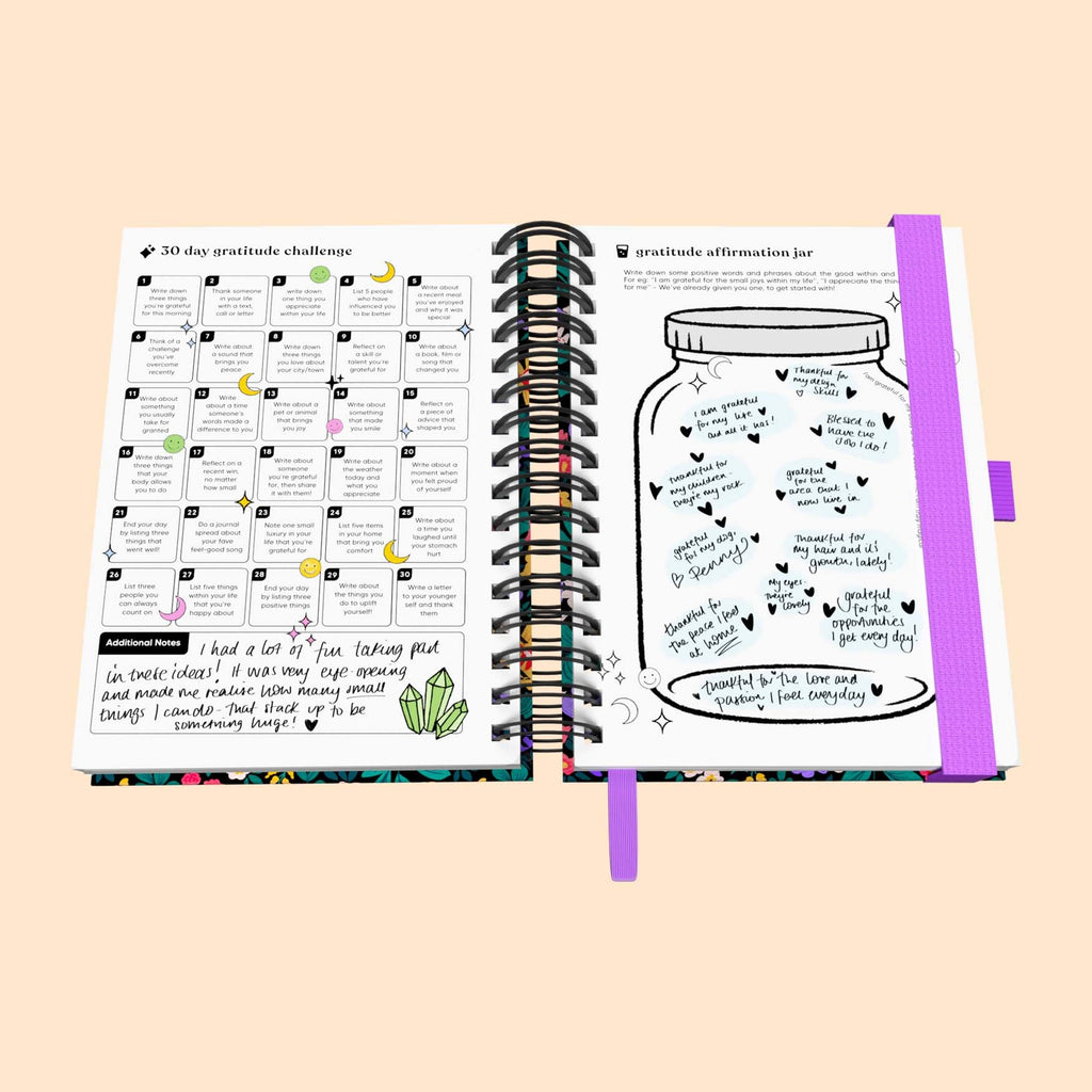 Gratitude Spiral Journal 365 Days