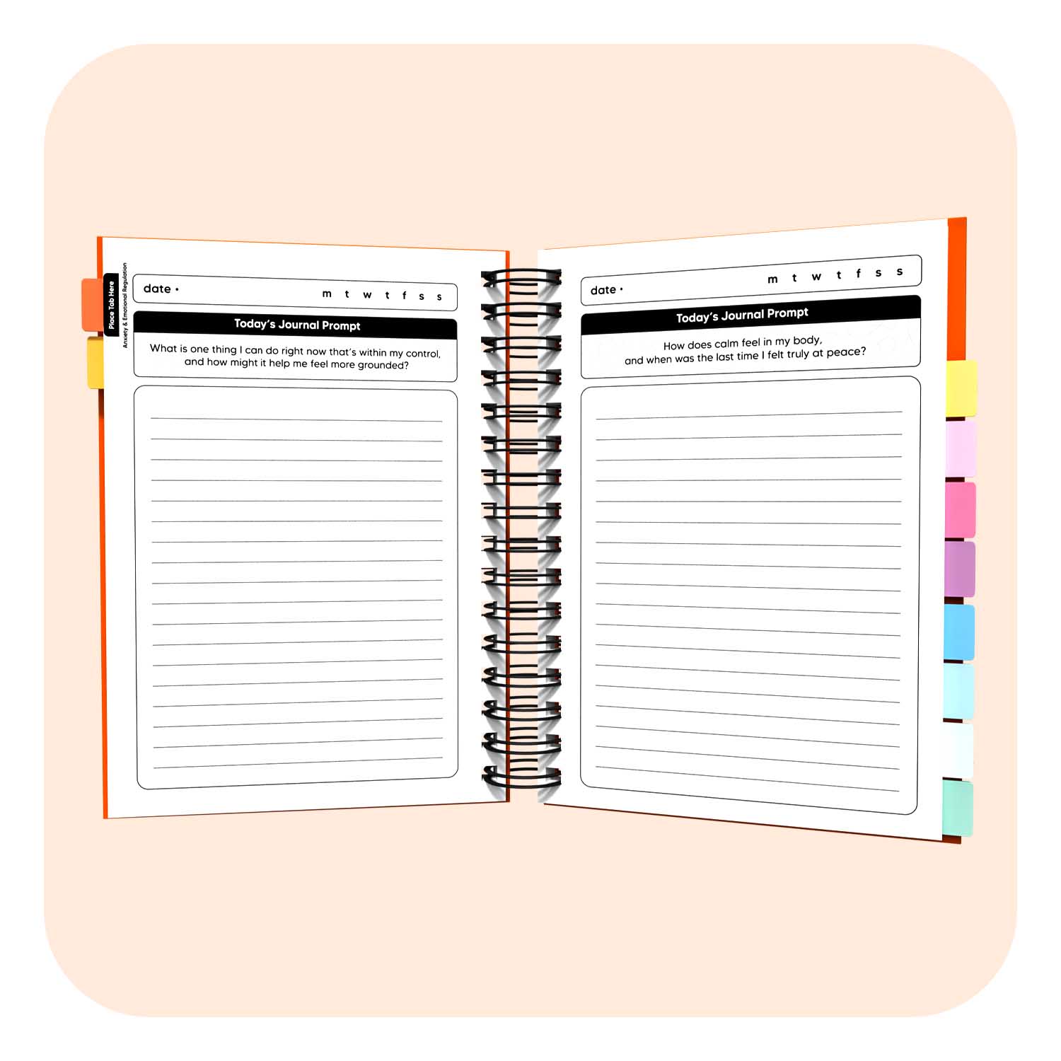 The Daily Question Spiral Journal A5