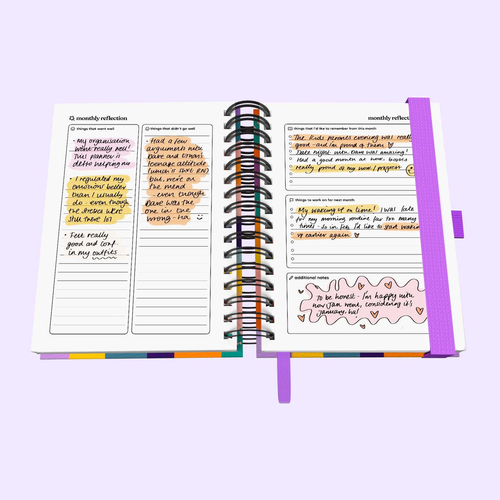 Daily Undated Spiral Journal