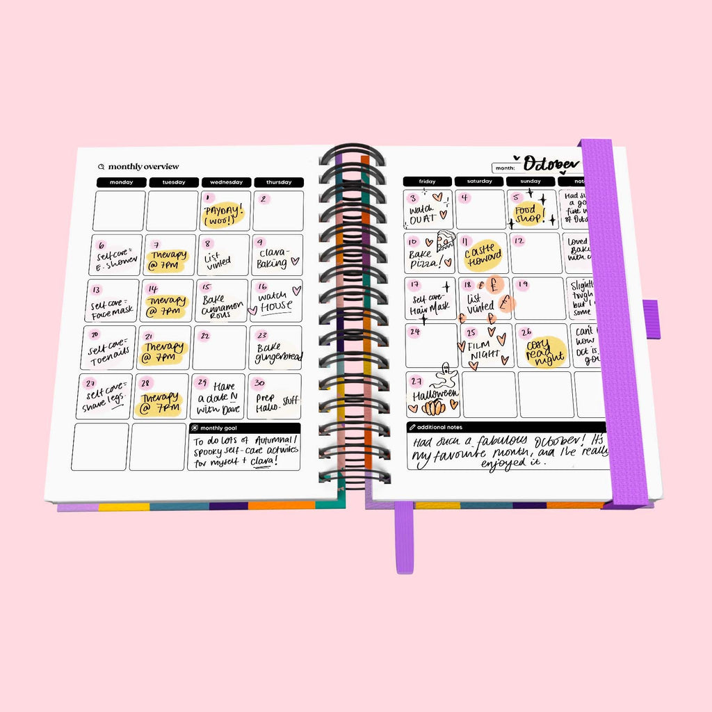 Health and Wellness Spiral Journal