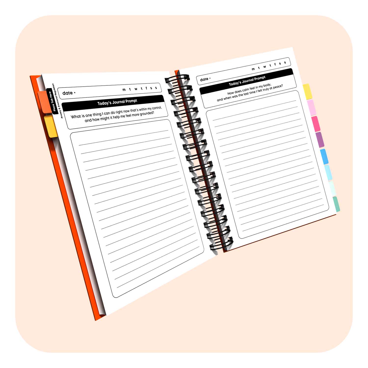 The Daily Question Spiral Journal A5