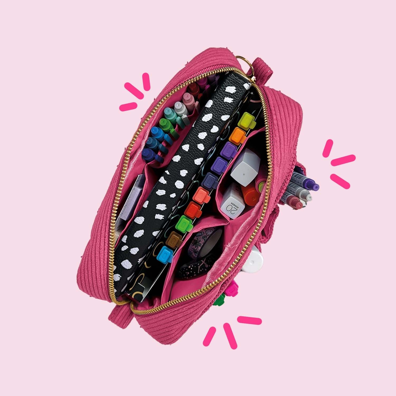 Bits and Bobs Bag in Autumn Corduroy