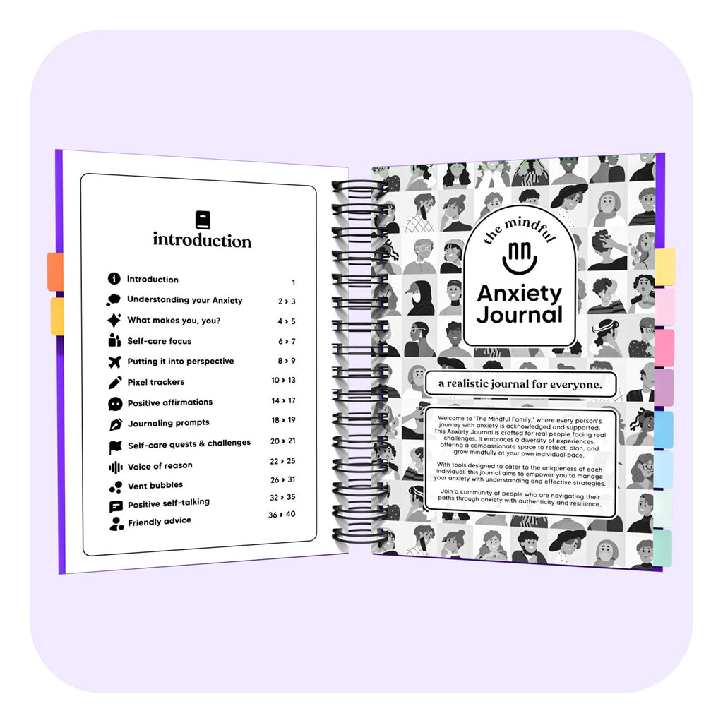 Anxiety Spiral Journal for Daily Reflection