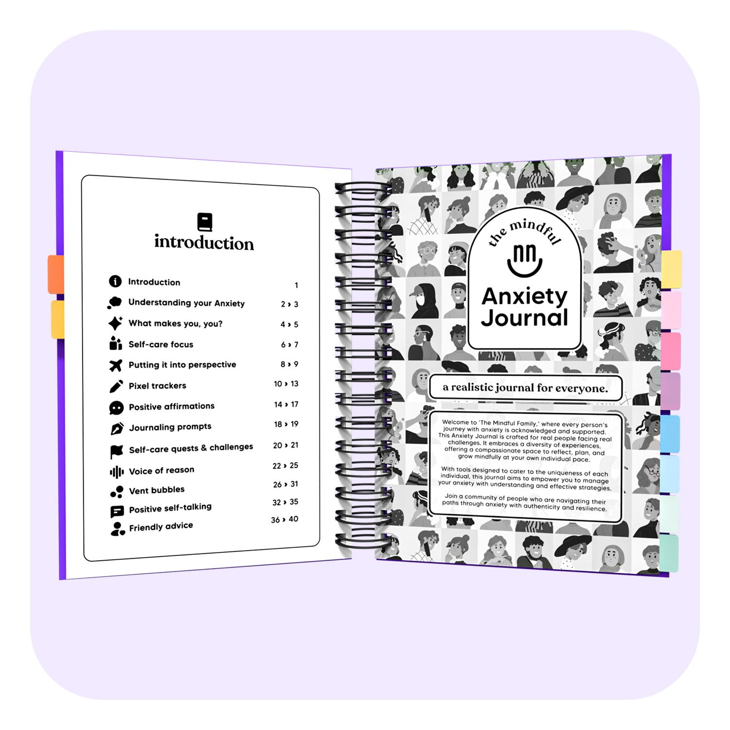 Anxiety Spiral Journal for Daily Reflection