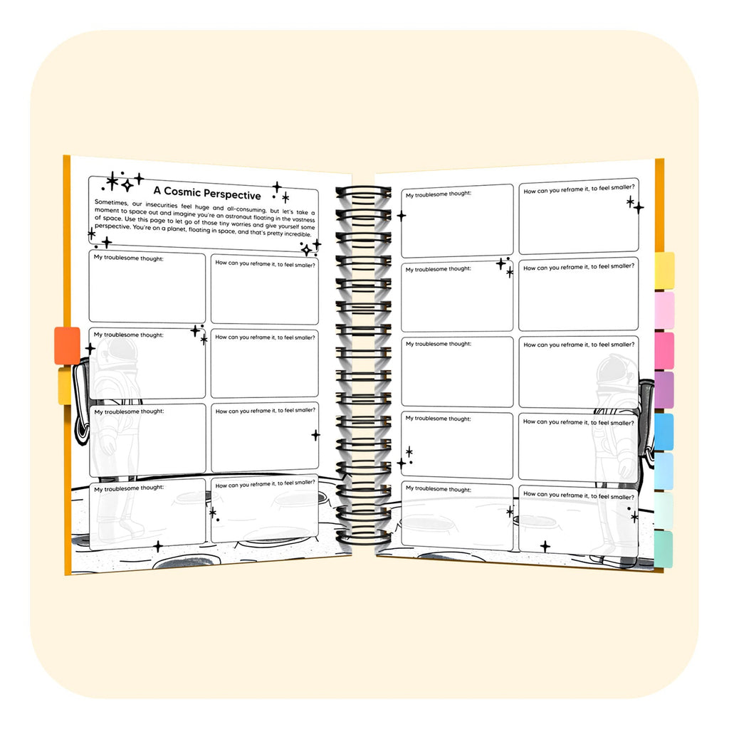 Confidence Spiral Journal A5 Hardback Notebook