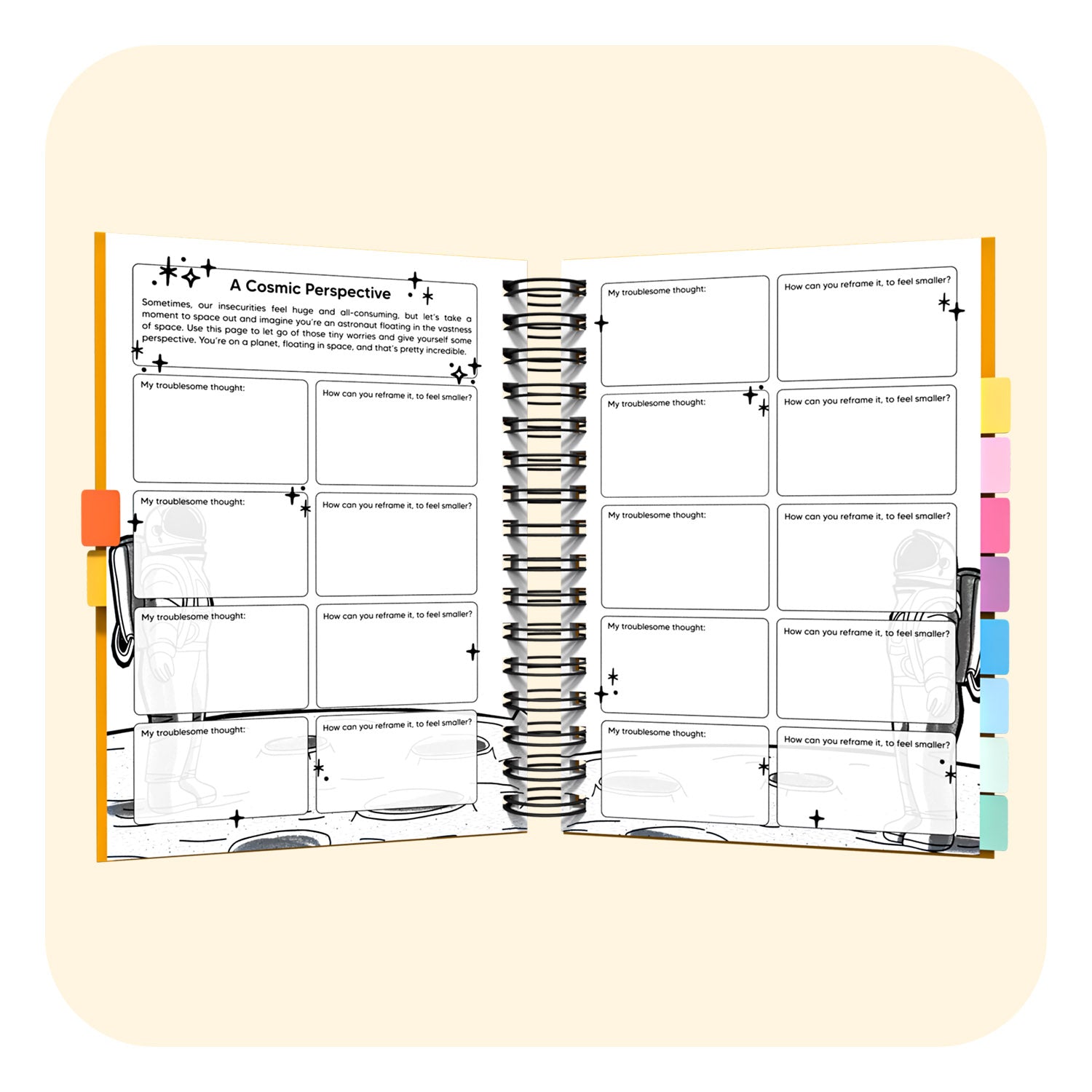 Confidence Spiral Journal A5 Hardback Notebook