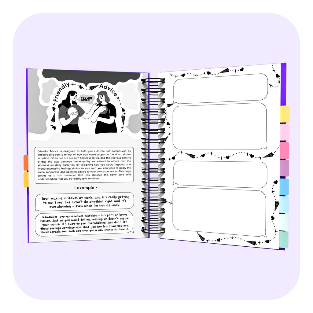 Anxiety Spiral Journal for Daily Reflection