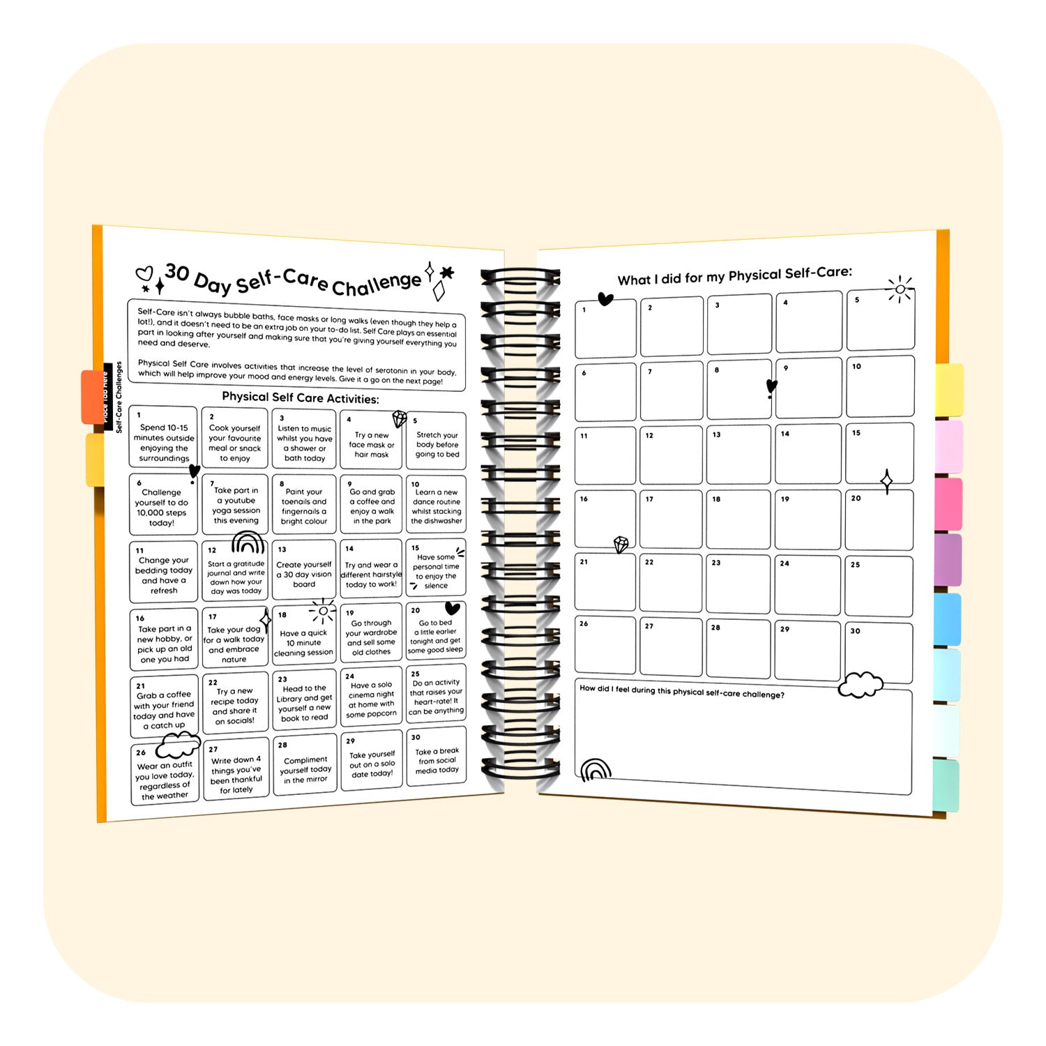 Confidence Spiral Journal A5 Hardback Notebook