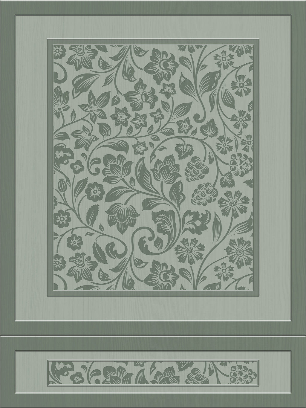 Faux Wood Panelling Wallpaper with 3D Effect