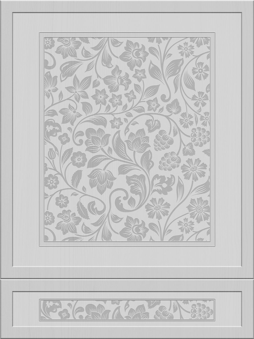 Faux Wood Panelling Wallpaper with 3D Effect