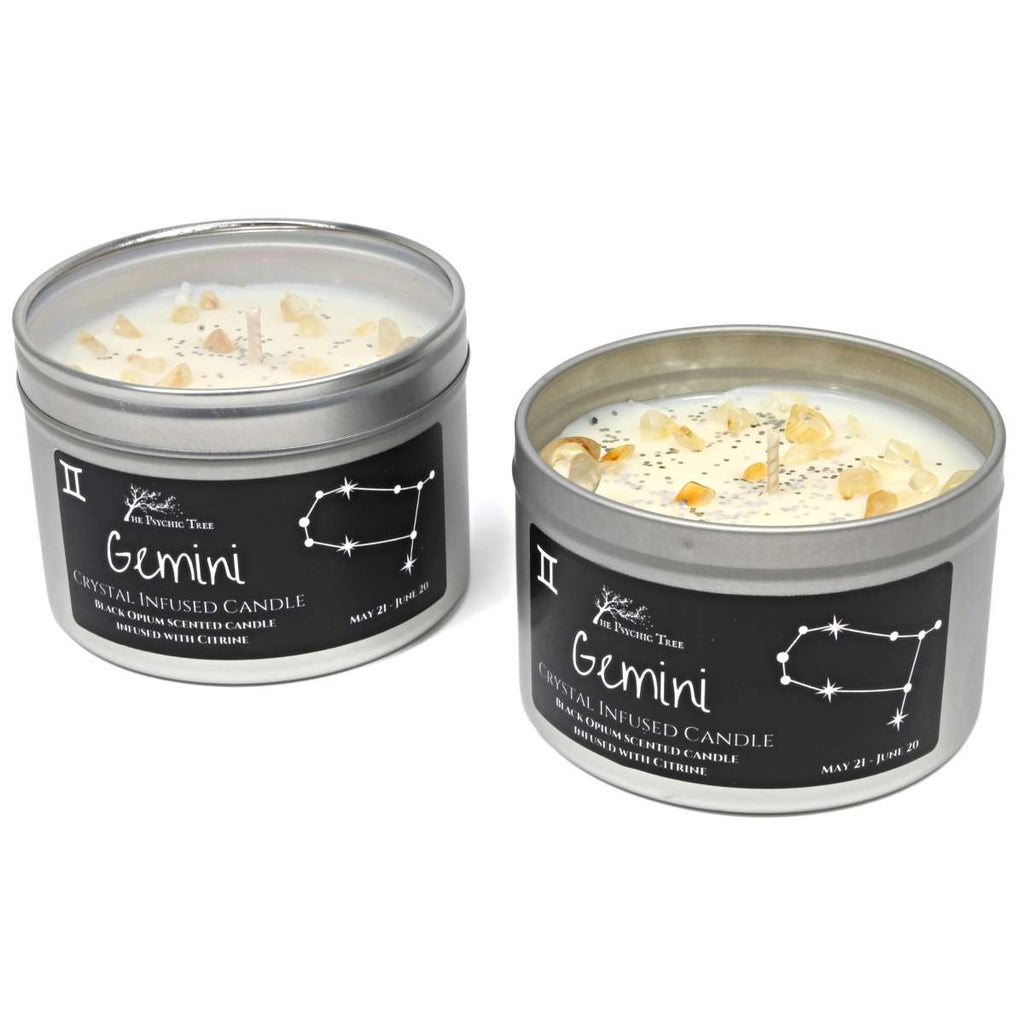 Gemini Crystal and Jewellery Scented Zodiac Candle