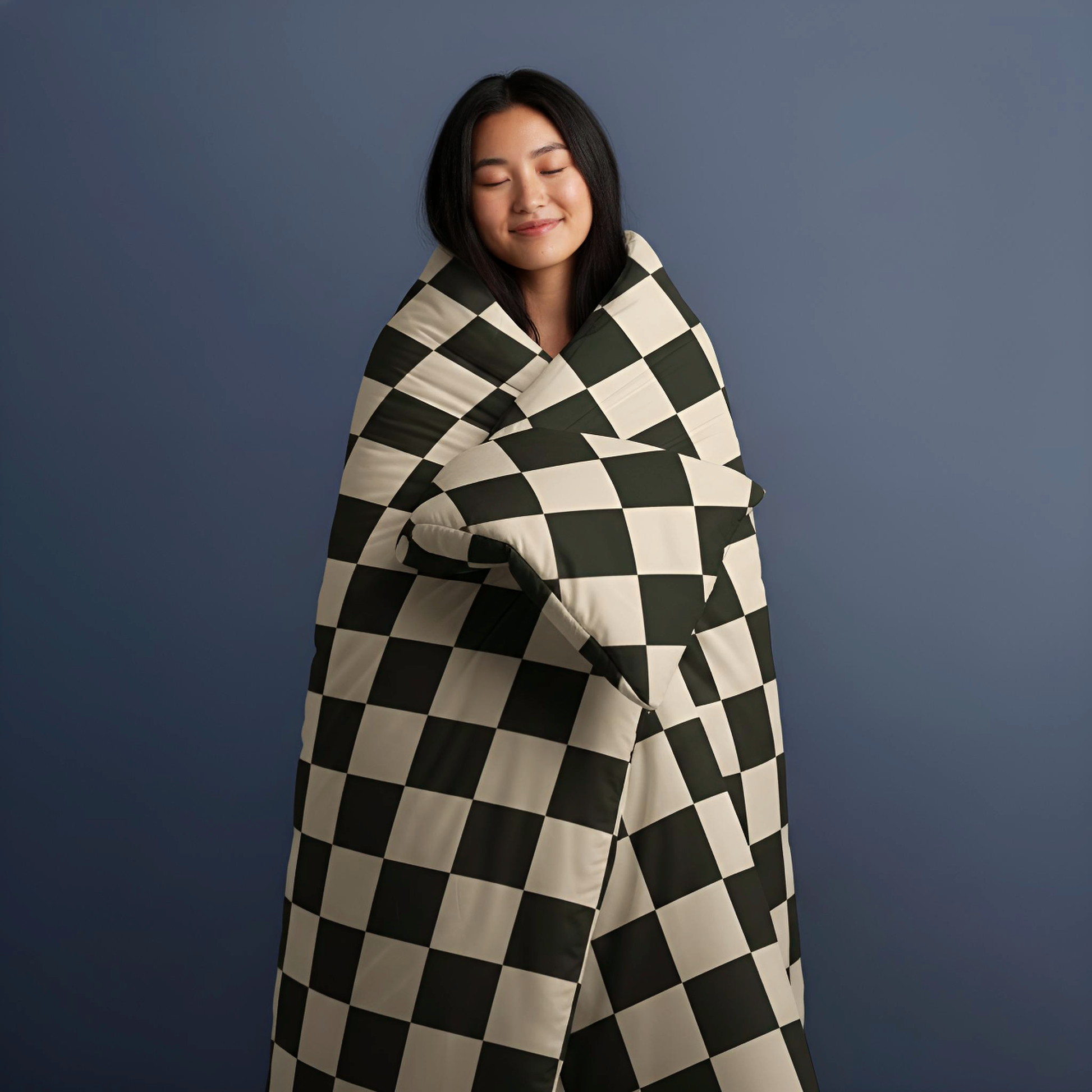 Checkerboard Bedding Set in 2 Styles