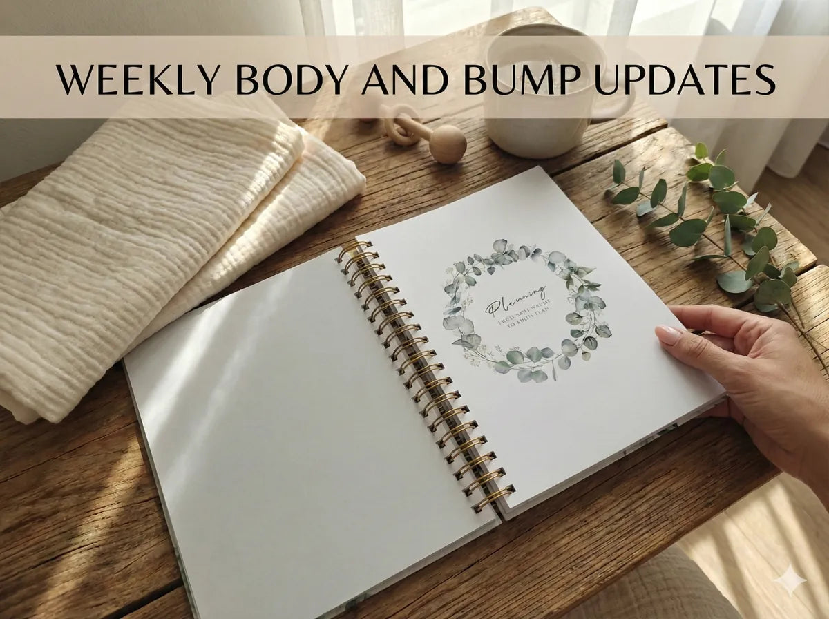 Pregnancy Memory Book and Journal for First Time Moms