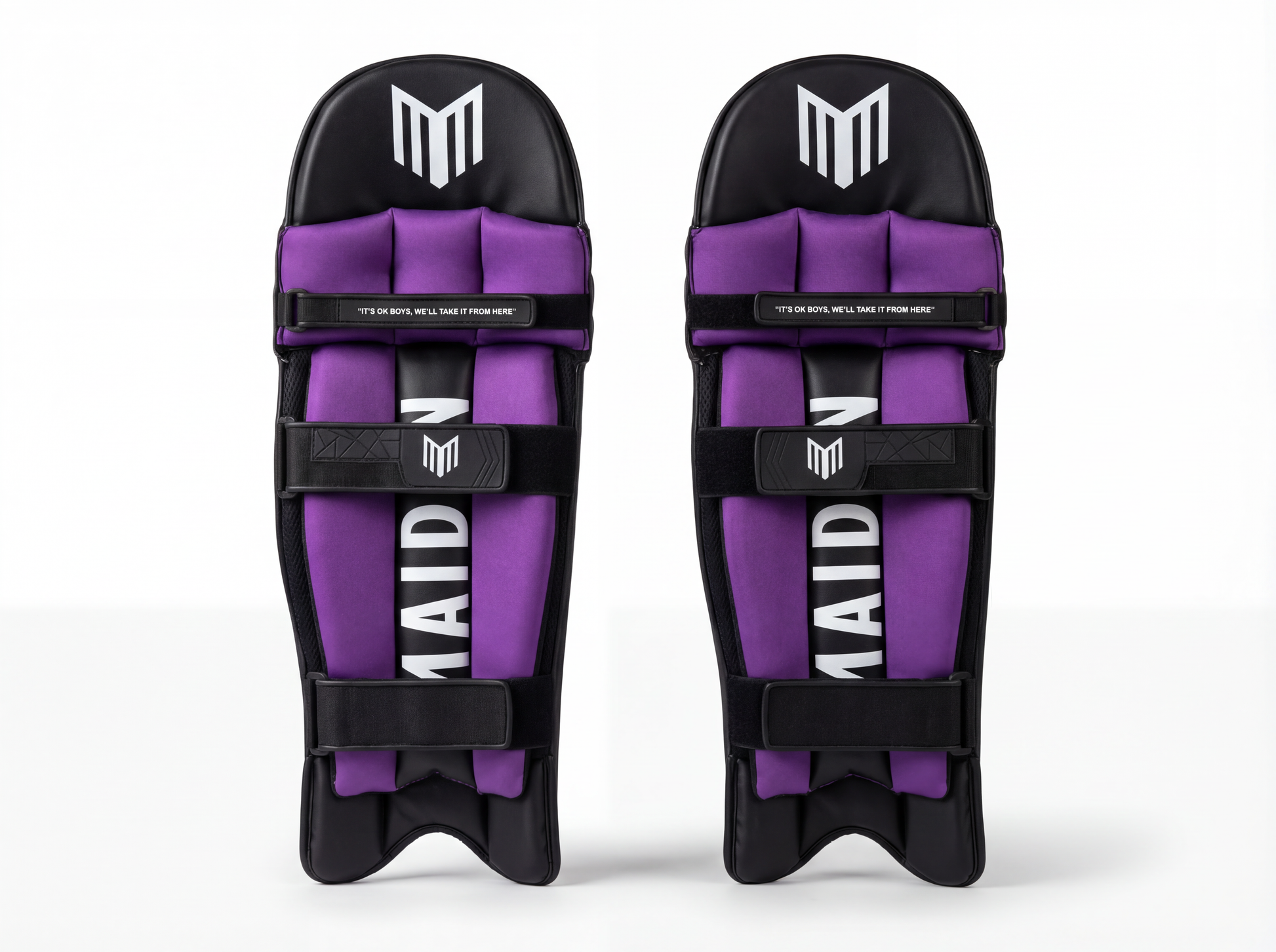 CRICKET BATTING PADS - BLACK
