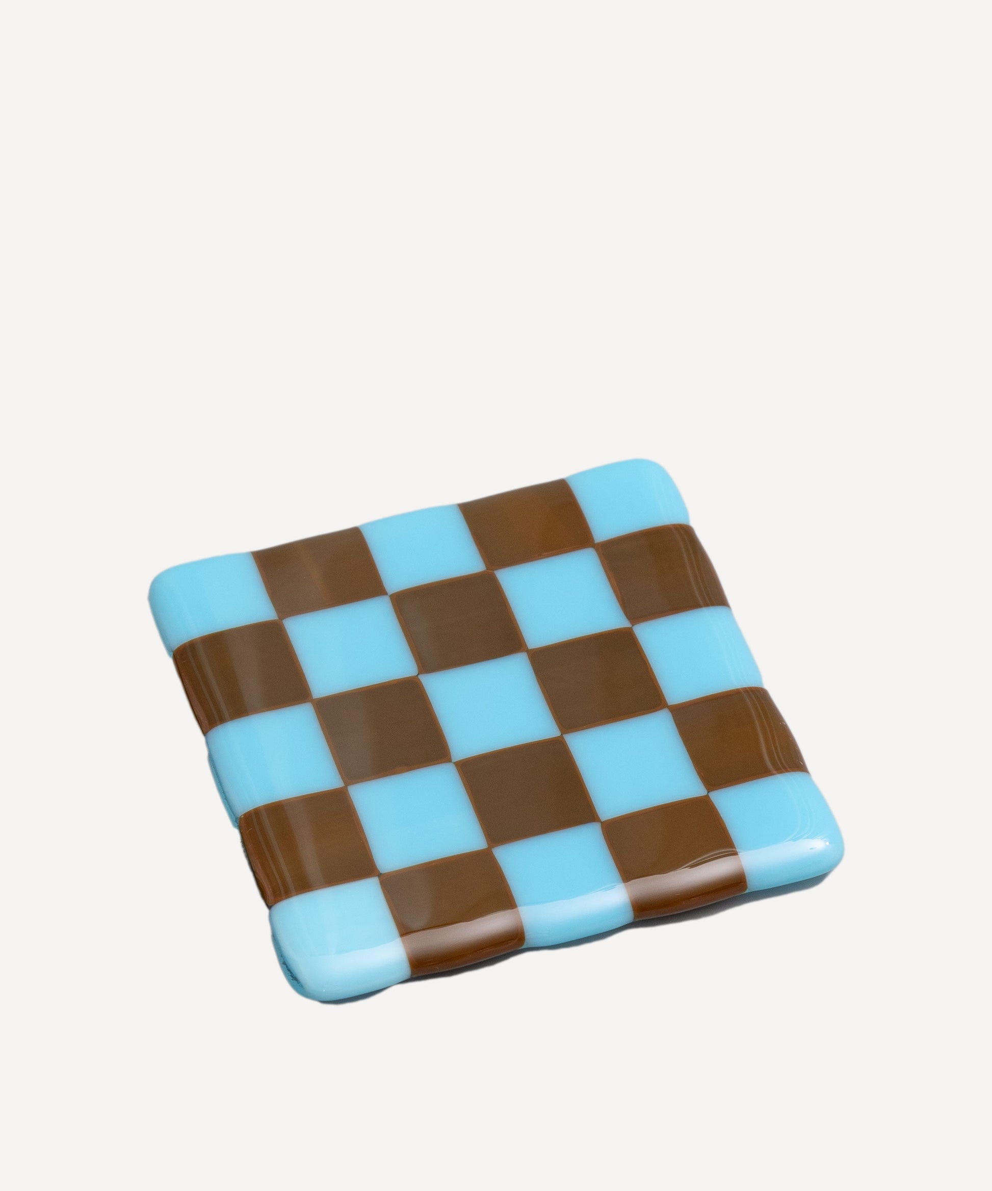 10cm Chequered Dual Coloured Coaster Bullseye Collection