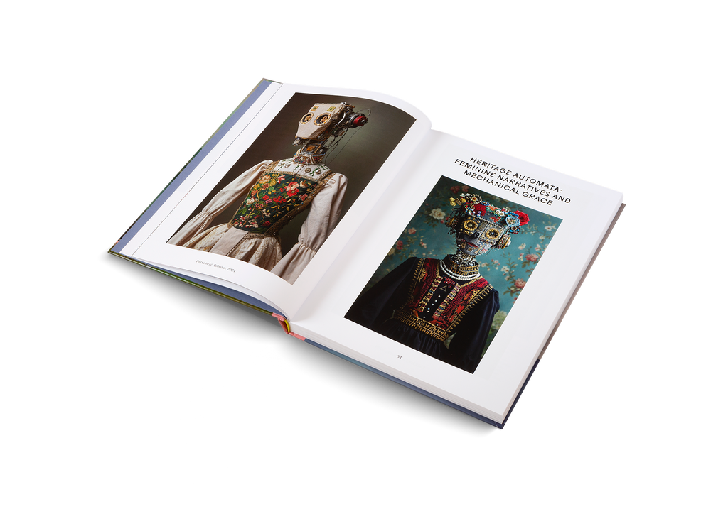 Glitches and Glory Digital Art Print