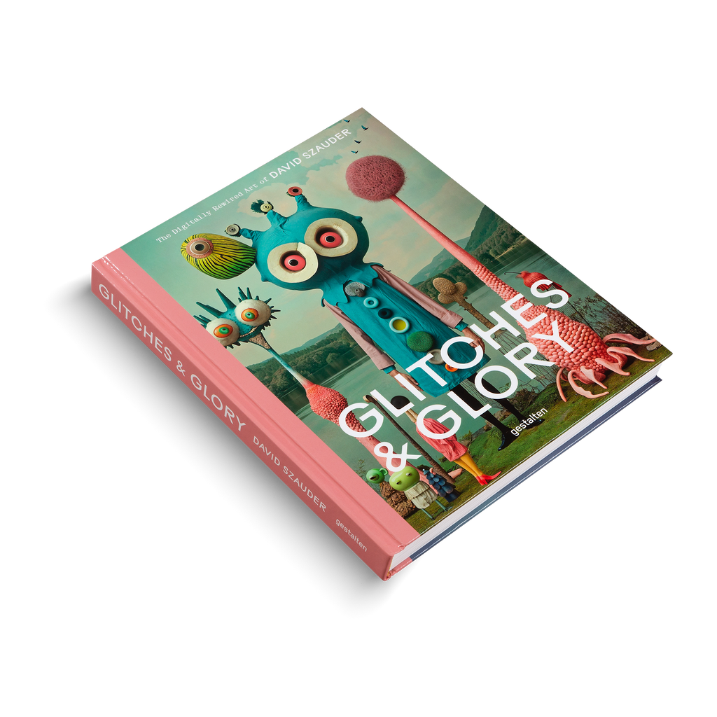 Glitches and Glory Digital Art Print