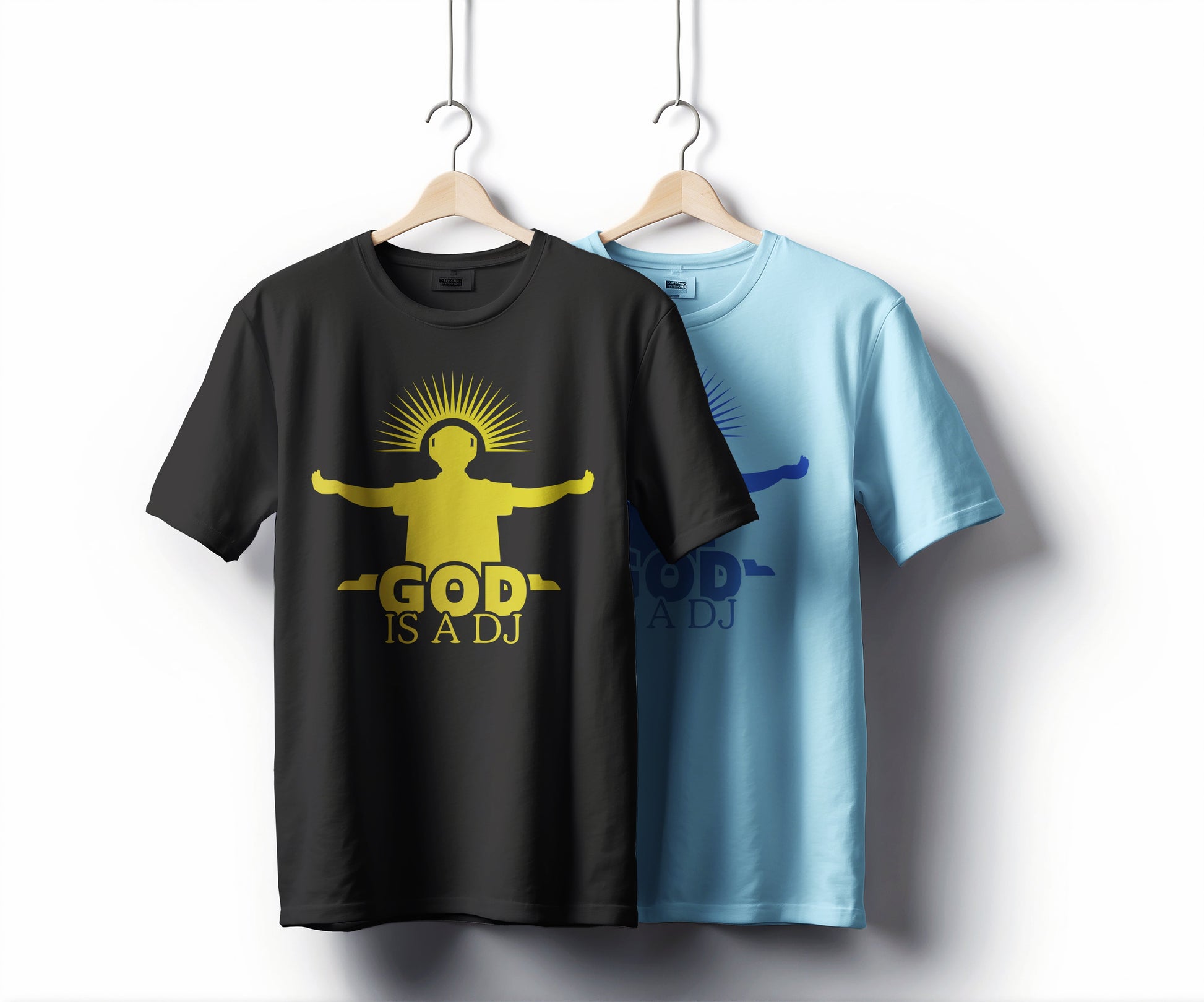 God Is A DJ Holographic T-Shirt