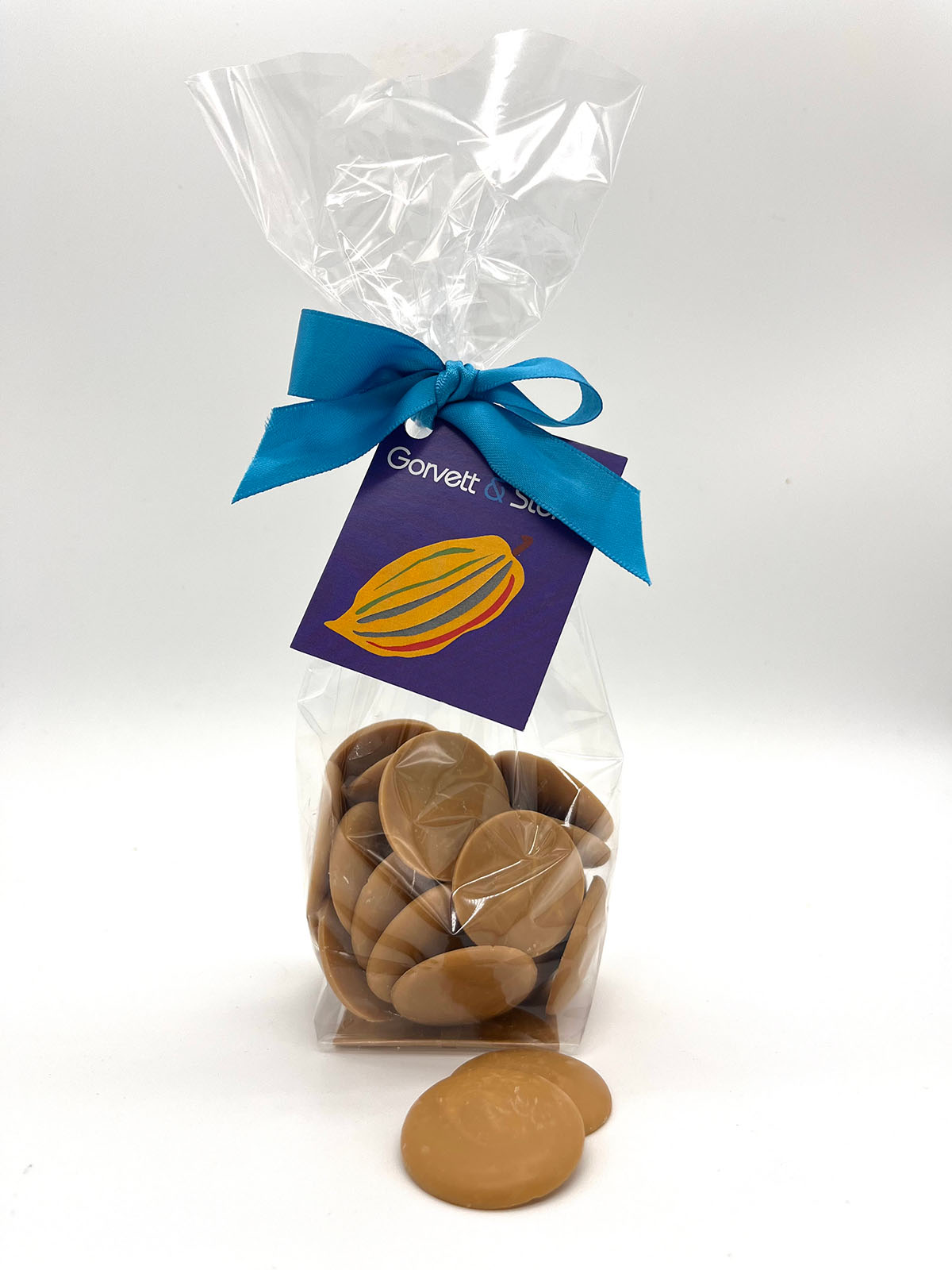 Gold Couverture Chocolate Buttons