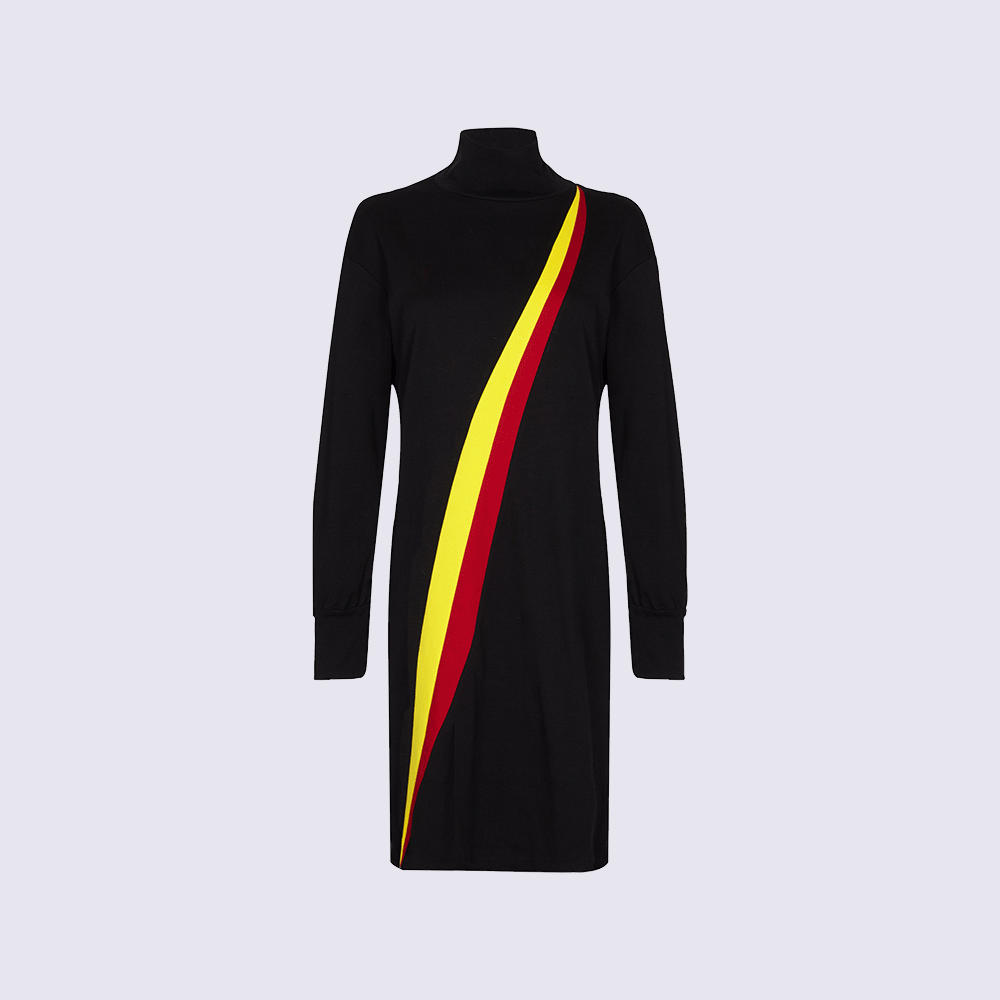 Organic Jersey Dress in Goldfinch