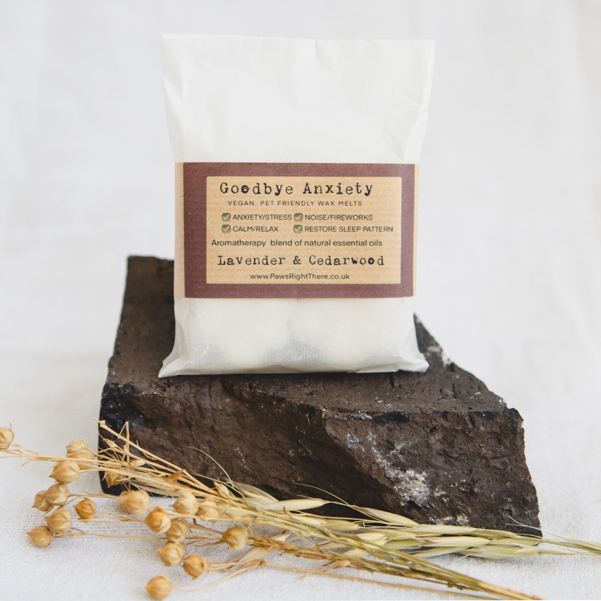 Goodbye Anxiety Pet Friendly Wax Melts Lavender Cedarwood