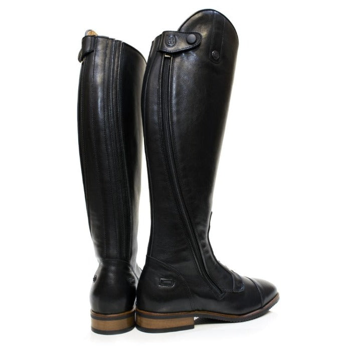 Long Riding Field Boots in Black