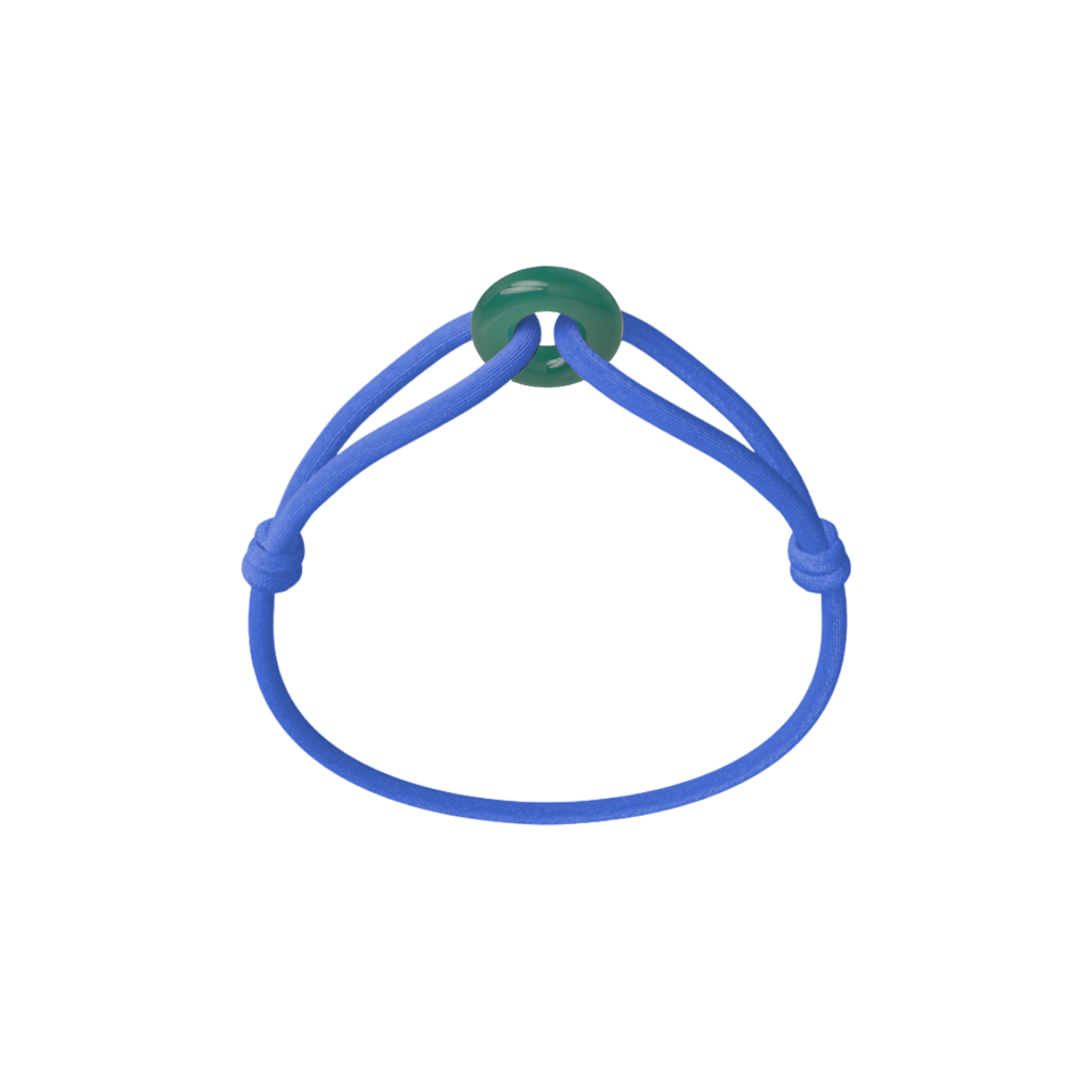 Green Soho Cord Bracelet