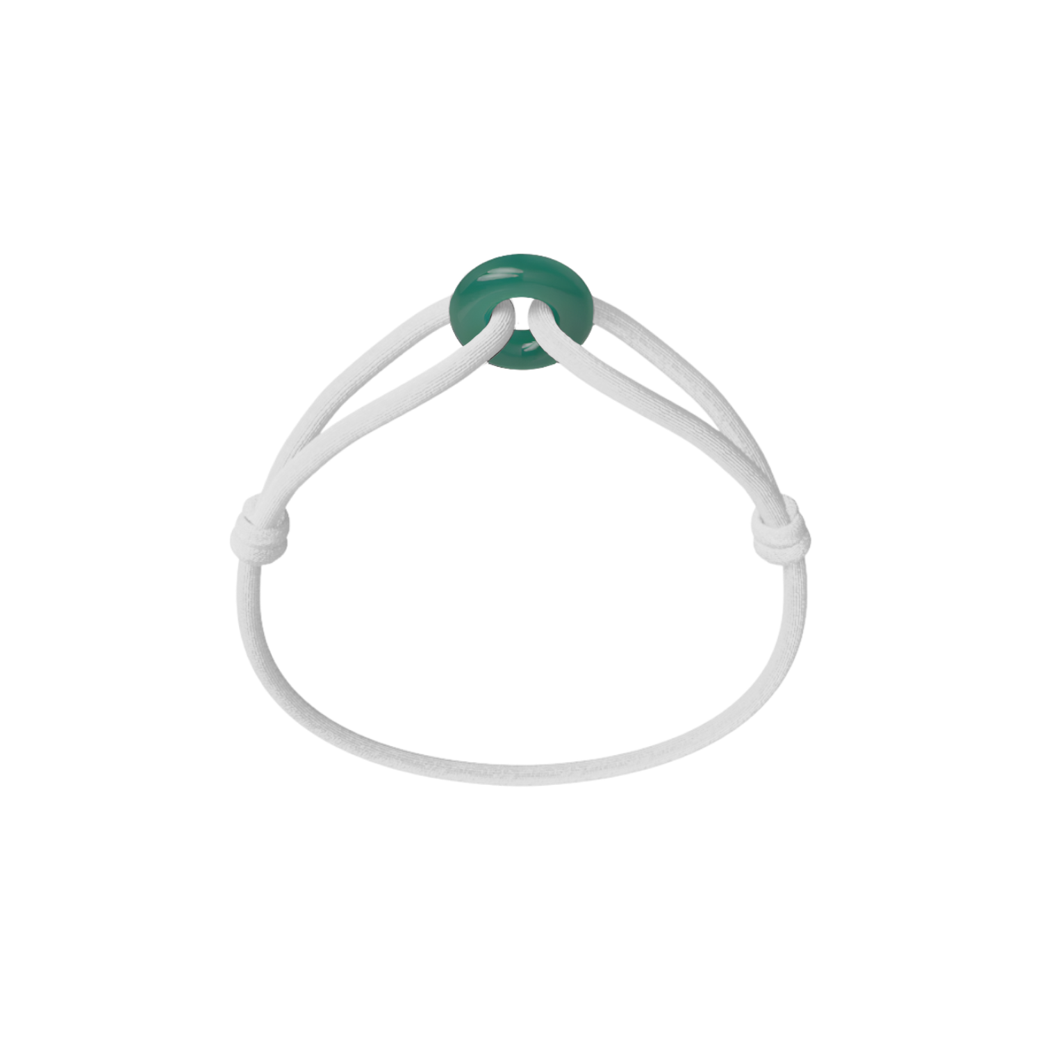 Green Soho Cord Bracelet