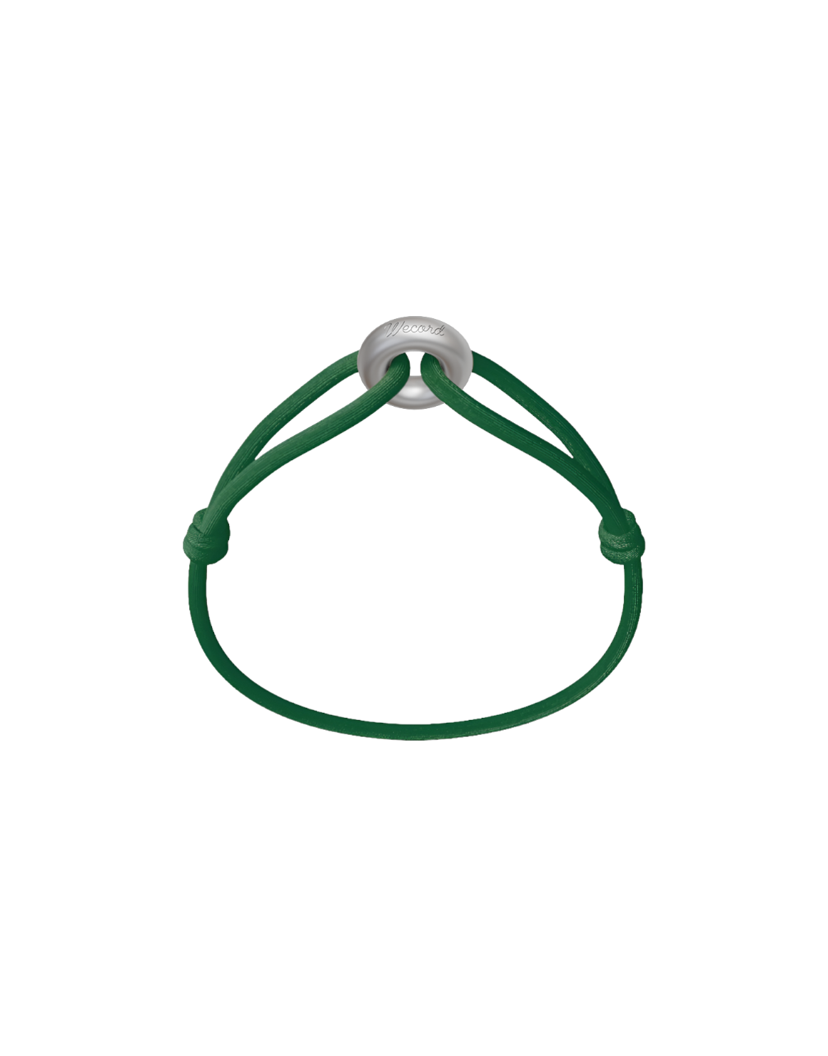 Silver Soho Matte Cord Bracelet