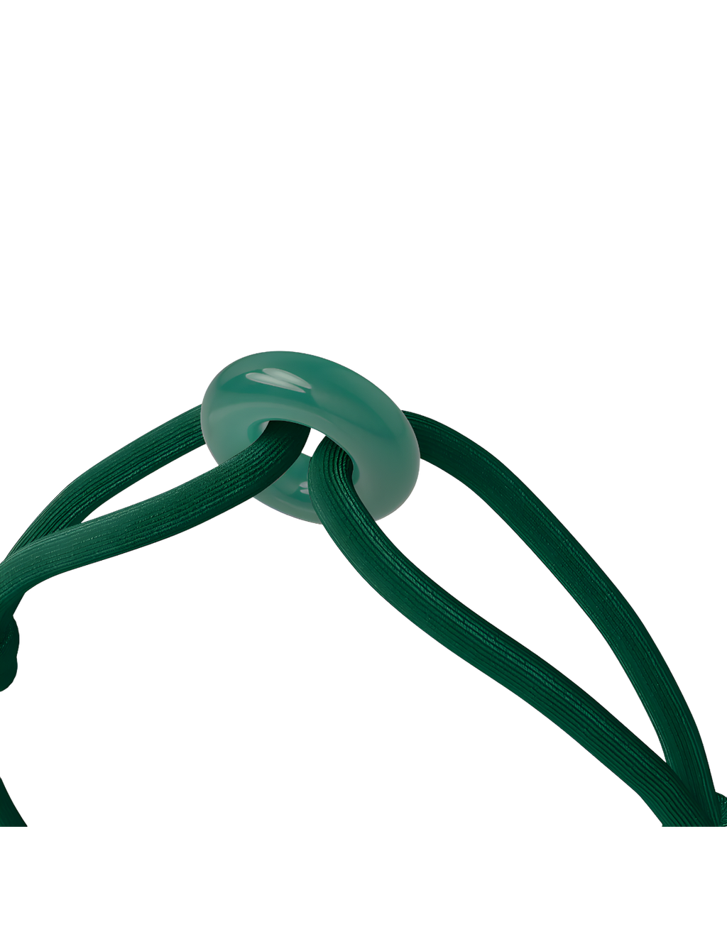 Green Soho Cord Bracelet