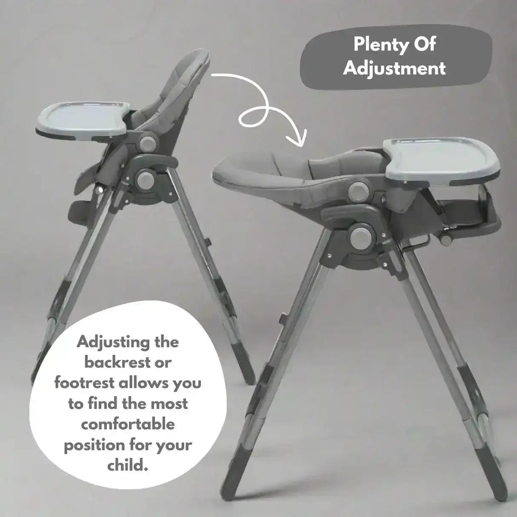 Flare Baby and Toddler Highchair in Grey