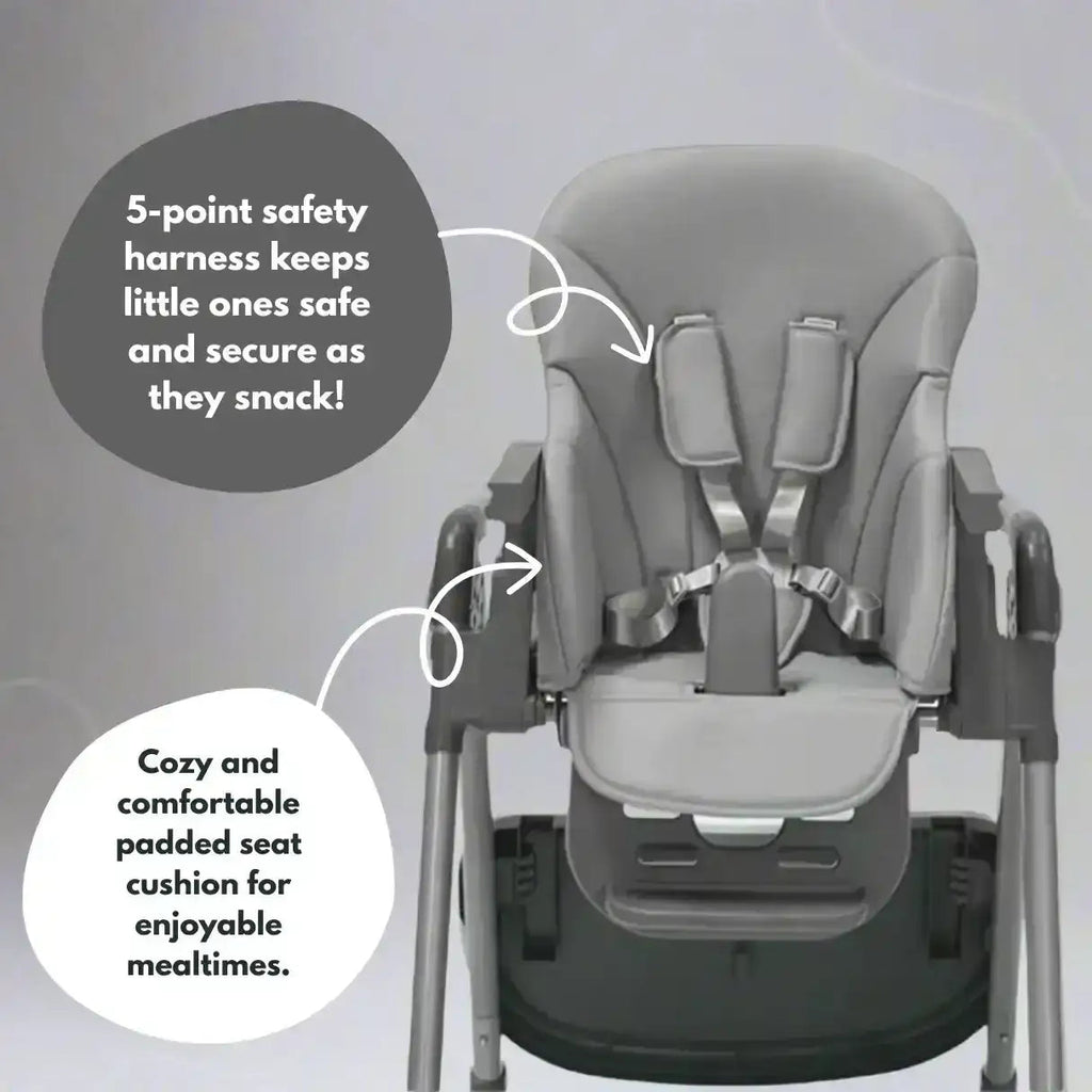 Flare Baby and Toddler Highchair in Grey