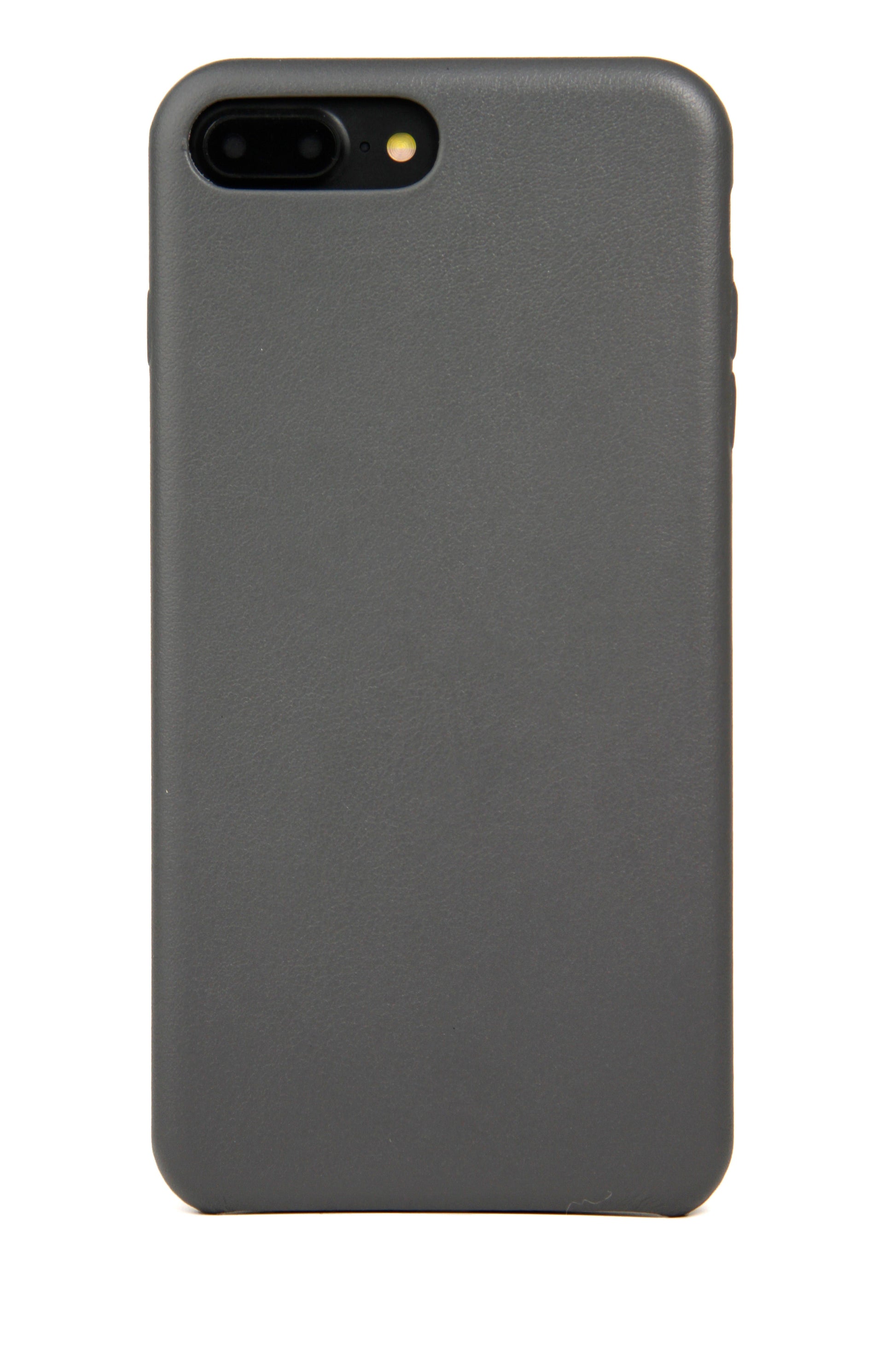 Grey Leather iPhone 7 and 8 Plus Case