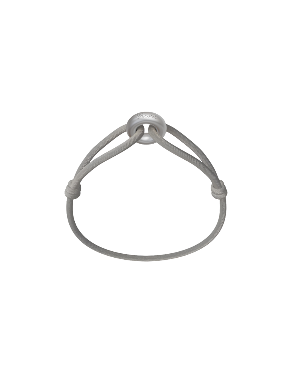 Silver Soho Matte Cord Bracelet