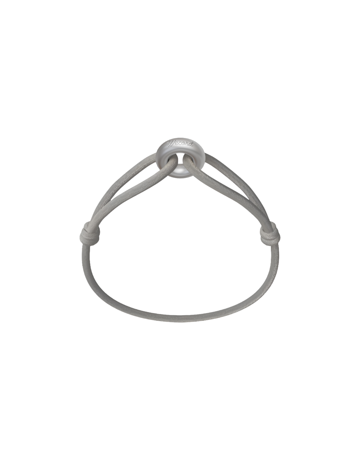 Silver Soho Matte Cord Bracelet