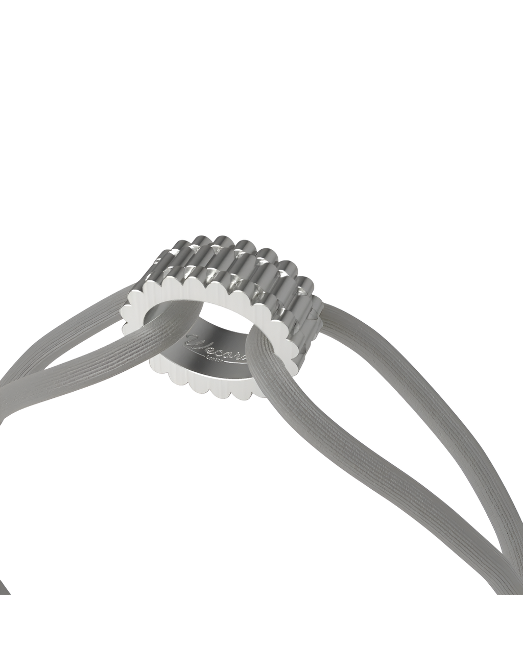 Regent Cord Bracelet in Sterling Silver