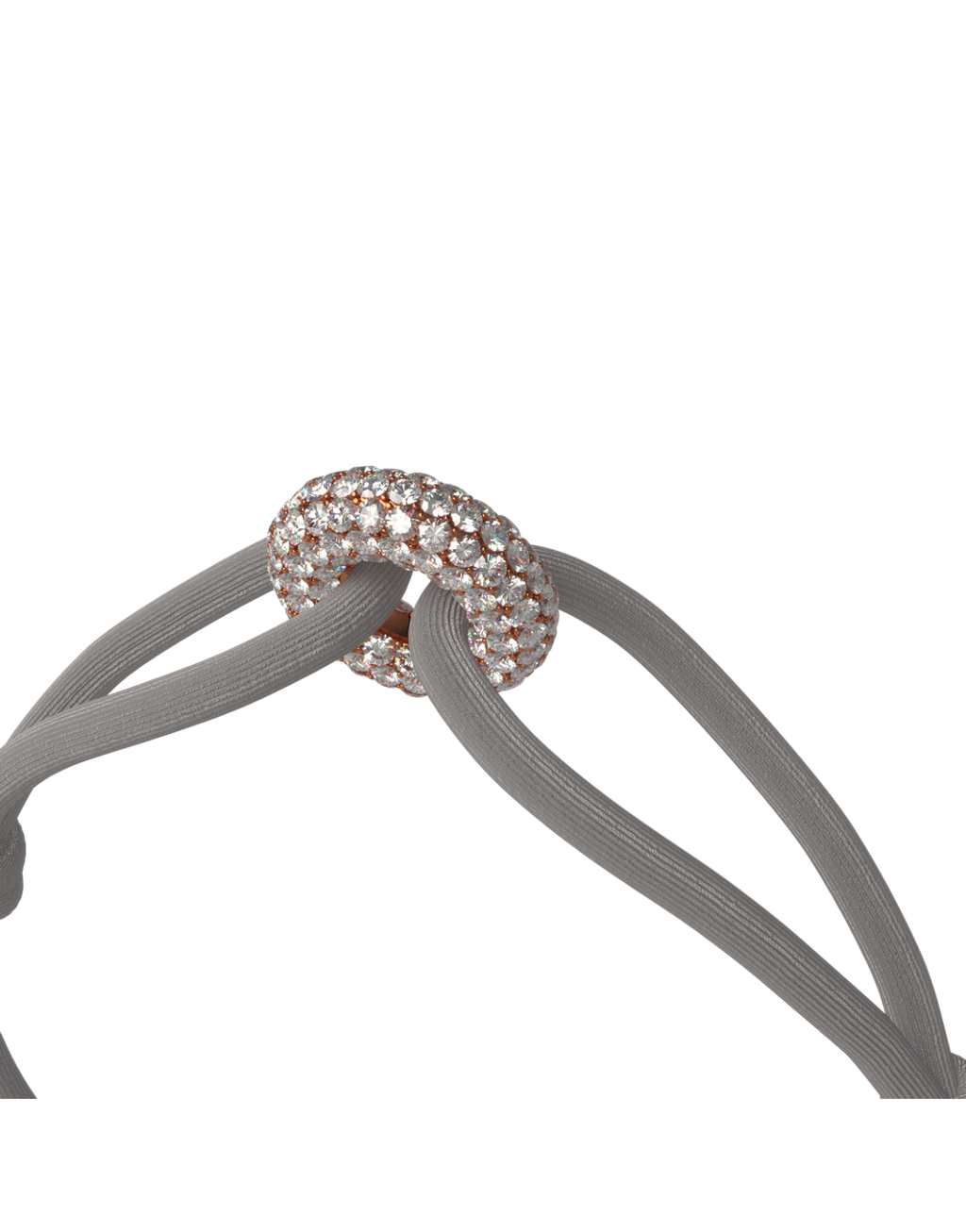 Rose Soho Pave Cord Bracelet