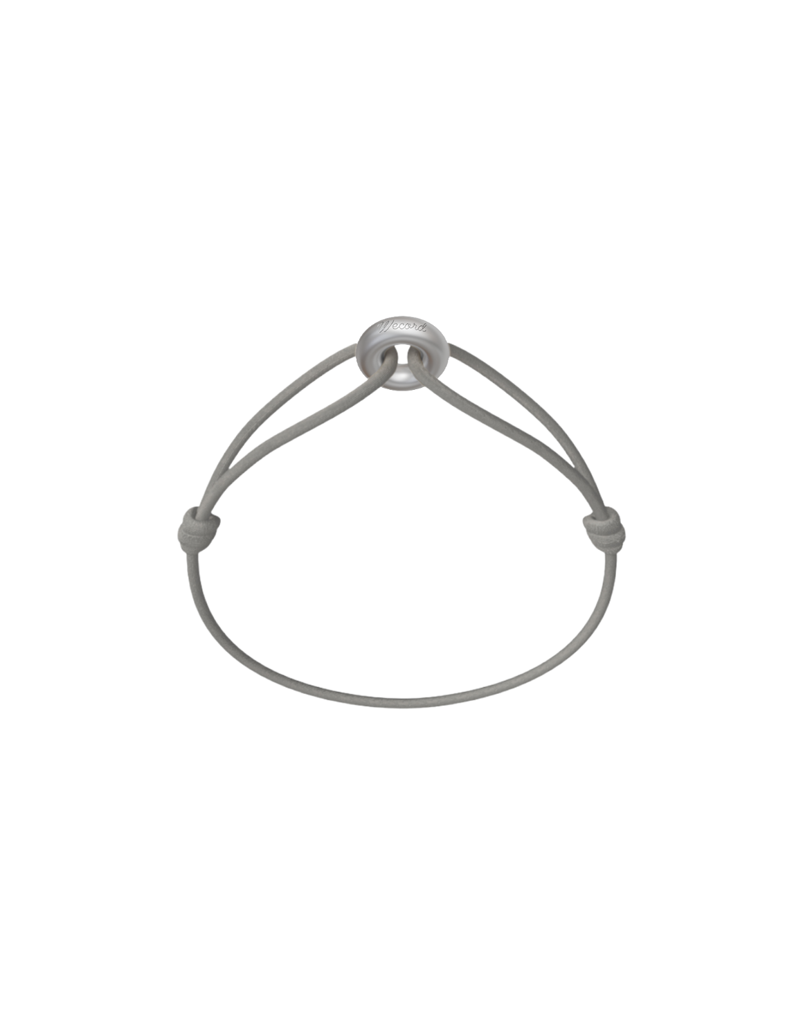 Mini Silver Soho Matte Cord Bracelet