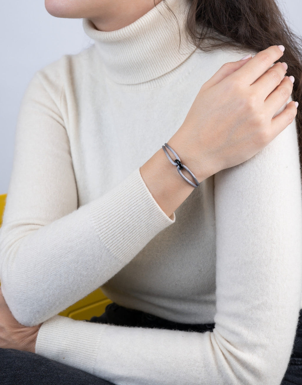 Black Onyx Cord Bracelet