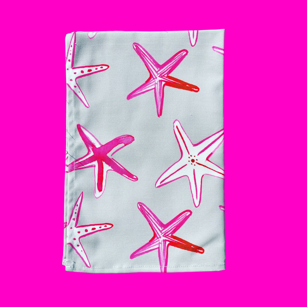 Oh So Bright Starfish Tea Towel