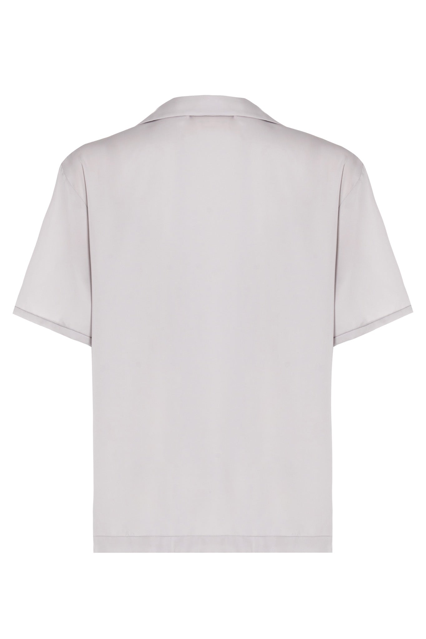 Sky Unisex Short Sleeve Top in Vegan Silk