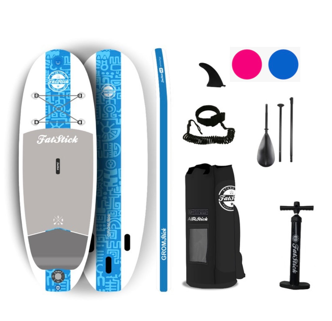 Kids 7ft 6in Inflatable Stand Up Paddle Board Package