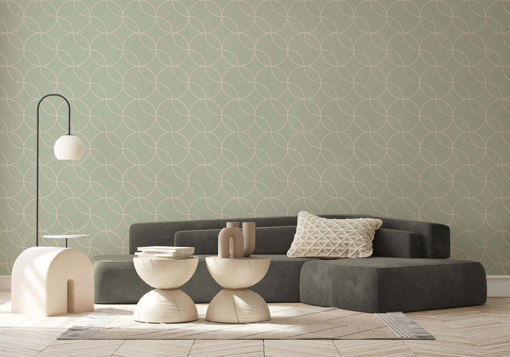 Groove Retro Wallpaper Print