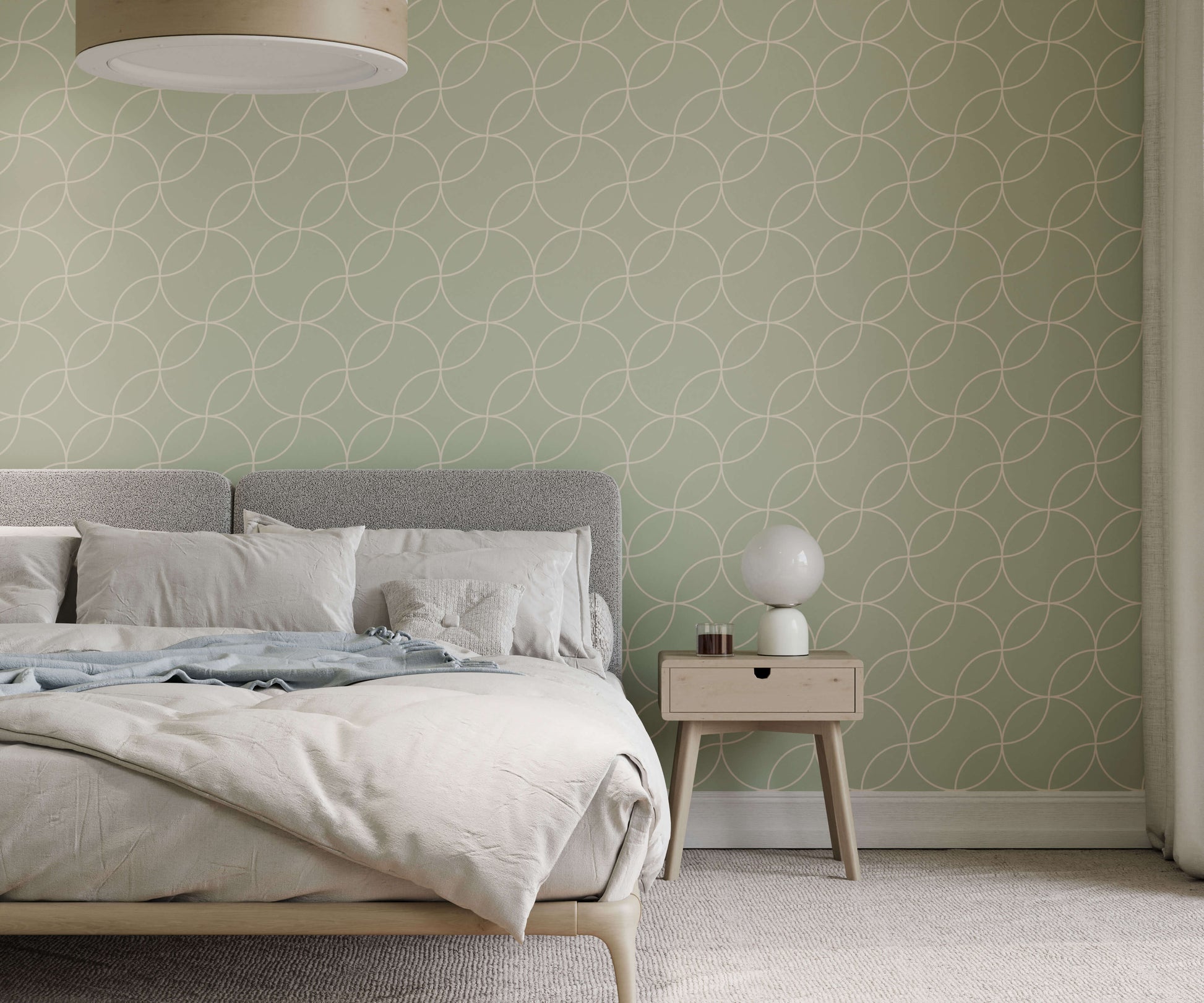 Groove Retro Wallpaper Print