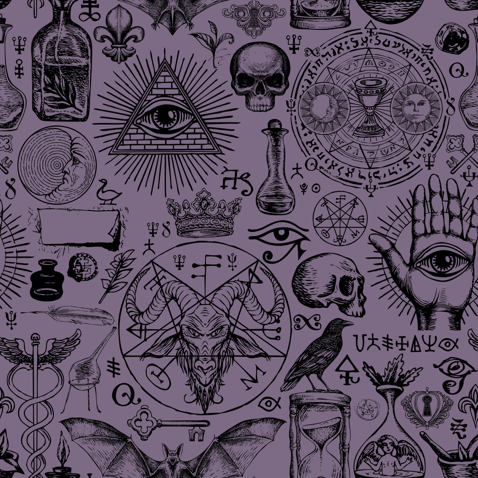 Diablo Gothic Occult Wallpaper