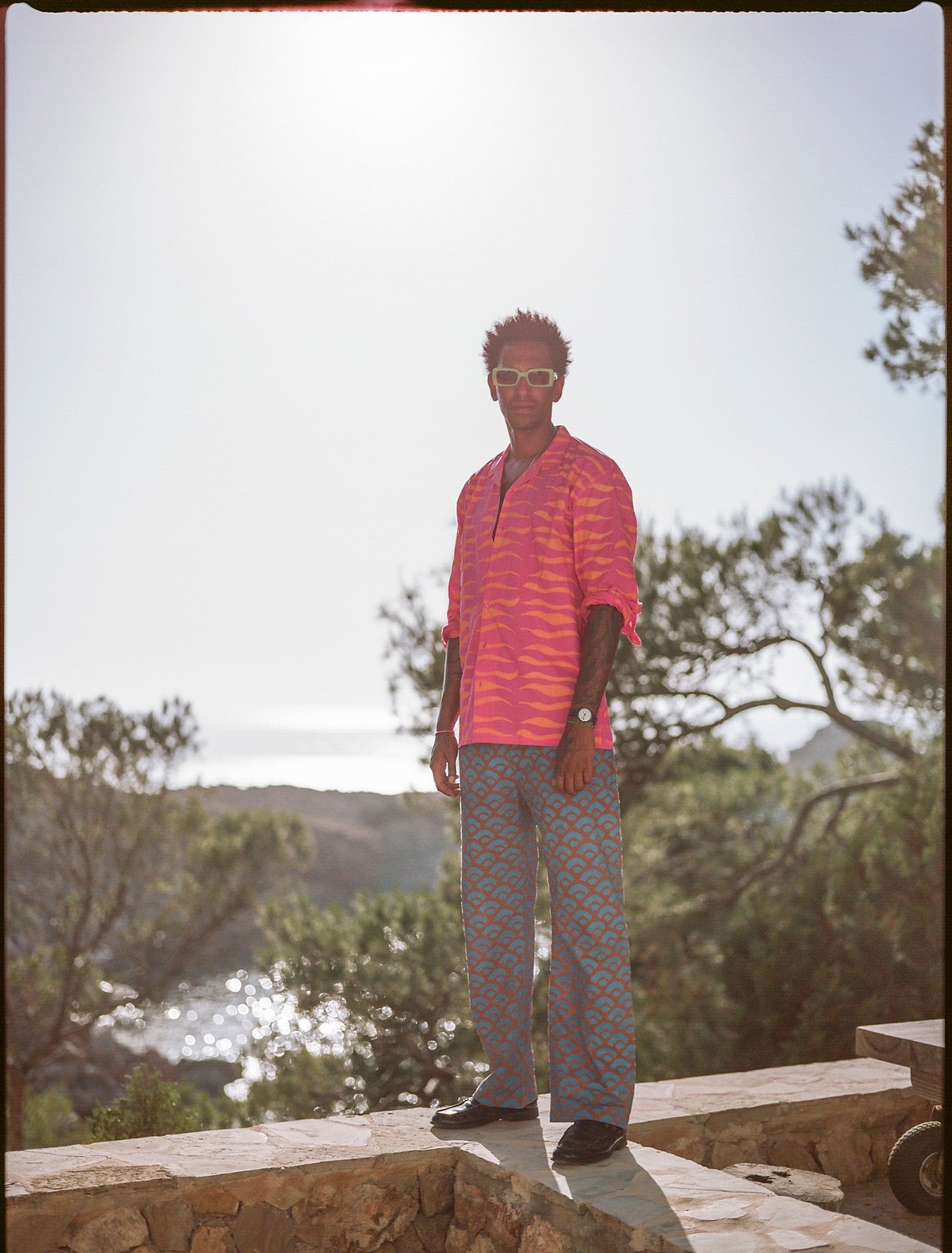 Organic Pink Can Cooler