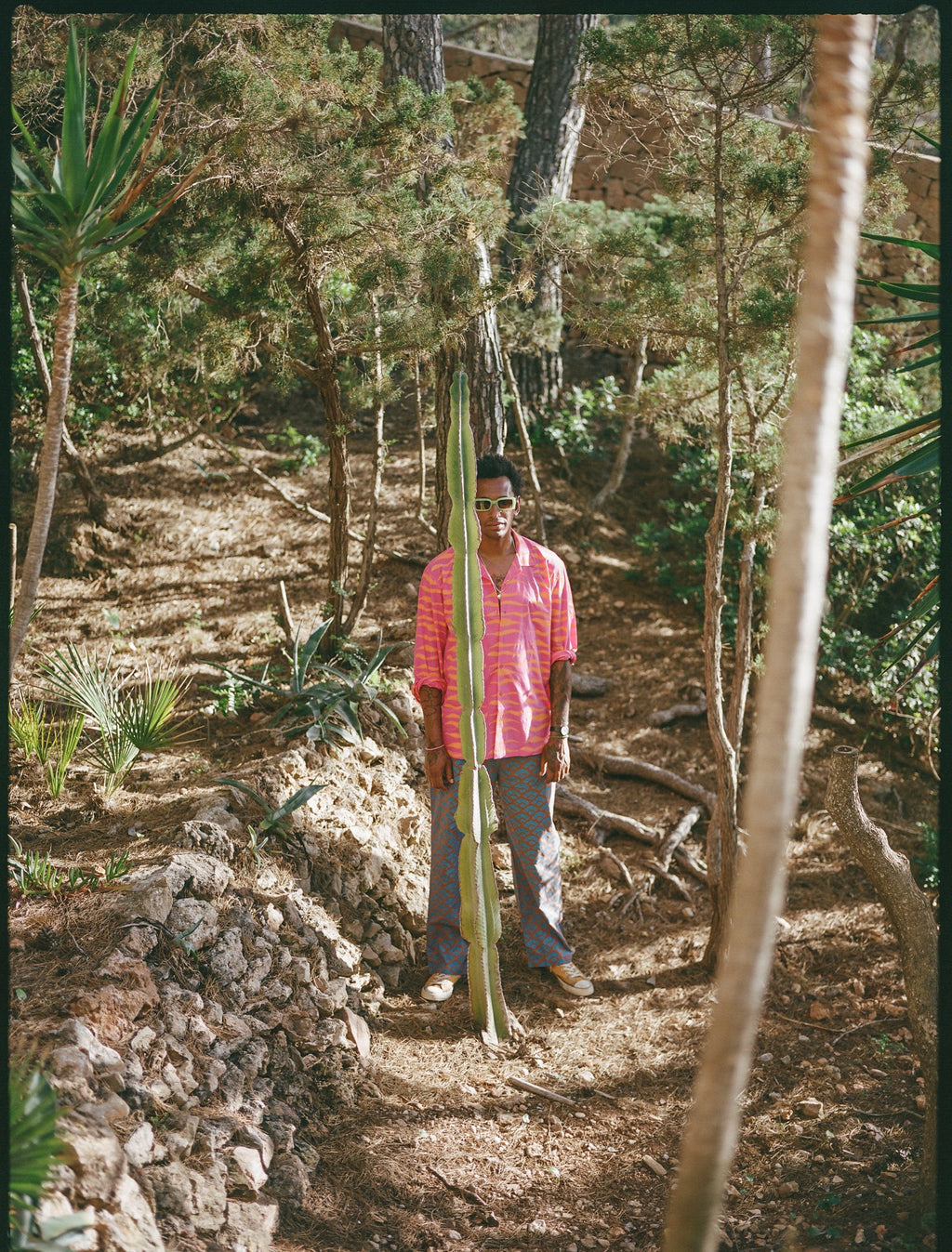 Organic Pink Can Cooler